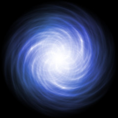 Wall Mural - spiral vortex of light