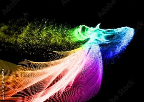 虹色に光輝く伝説の鳥がはばたく Buy This Stock Illustration And Explore Similar Illustrations At Adobe Stock Adobe Stock 虹色に光輝く伝説の鳥がはばたく Buy This Stock Illustration And Explore Similar Illustrations At Adobe Stock Adobe Stock