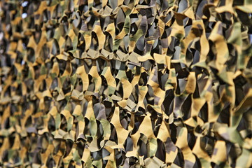 Camouflage net texture for background