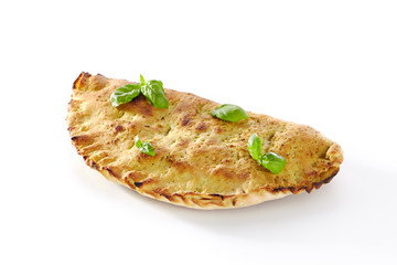 Sticker - Traditional Italian Whole Calzone Pizza or Kalzone Cutout