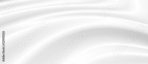 Fotografía White cosmetic cream background with copy space