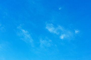 Wall Mural - blue sky with clouds, background, copy space