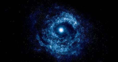 image of outer space. . mixed media