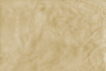 Wall Mural - Coffee Grunge Paper Texture on the white isolated background. Vintage aged look.