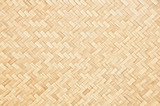 Fototapeta Sypialnia - Handcraft woven bamboo pattern and texture for background 