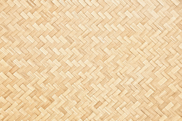 handcraft woven bamboo pattern and texture for background
