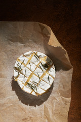 Wall Mural - baked brie with rosemary