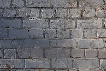 Wall Mural - background of surface of white brickwork