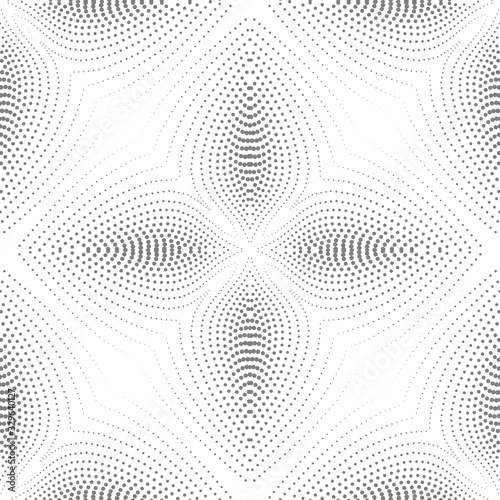 Abstract pattern of many do...