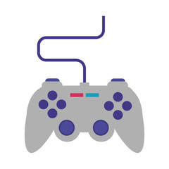 Poster - video game control flat style icon