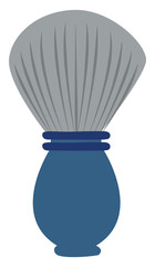 Poster - Shaving brush, illustration, vector on white background.