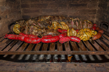 Sticker - sausages on the grill