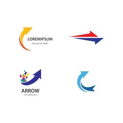 Sticker - Arrow logo  design