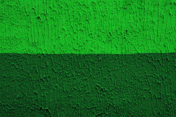 The relief of the cement net in two colors is dark green and bright green. Subtlety in two green shades