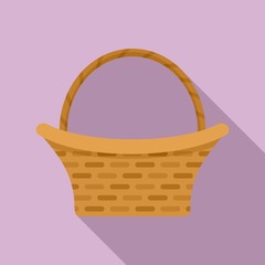 Poster - market wicker icon. flat illustration of market wicker vector icon for web design