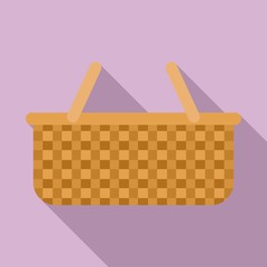 Poster - handle wicker icon. flat illustration of handle wicker vector icon for web design
