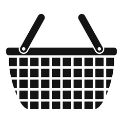 Poster - traditional wicker icon. simple illustration of traditional wicker vector icon for web design isolat