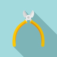 Poster - Repair service pliers icon. Flat illustration of repair service pliers vector icon for web design