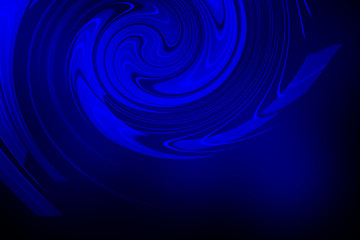 Wall Mural - the blue and black abstract background