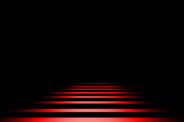 red light abstract background