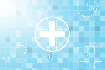 Wall Mural - the soft light on health abstract background