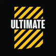 © MSidik - Typography vector design - Ultimate