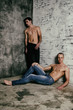 © vladorlov - Two attractive guys. Relationships and love.