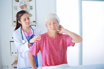 Wall Mural - doctor and patient