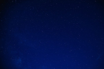 milky way stars on a dark night sky.