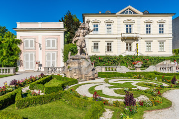 Canvas Print - Gardens of the Mirabell Palace