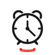 © pambudi - clock alarm icon in trendy flat design