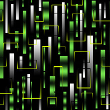 Abstract Green Black Lines Vertical, Squares, Strips, For Pattern Seamless, Material,  Clothes, Paper, Wallpaper, Textil, Black Background