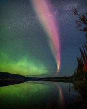 Aurora Borealis Northern Lights Yukon Territory Canada