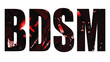 © alexkoral - Creative BDSM lettering on a white background