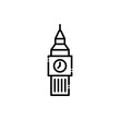 © Design Circle  - Big Ben  Vector Icon Line style Illustrations.