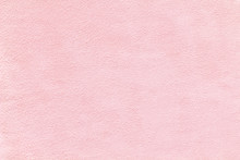 Pink suede fabric
