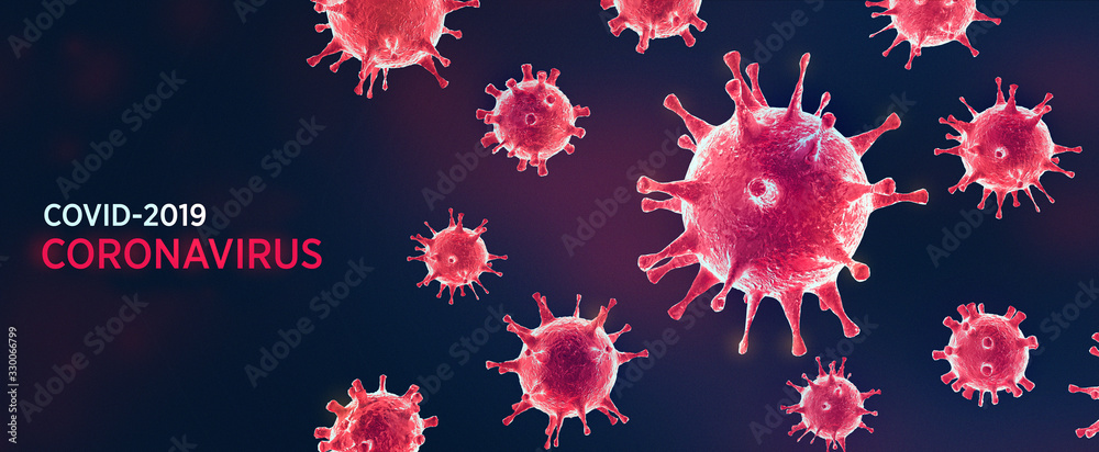 contagious corona virus coronavirus pandemic, dangerous virus outbreak - obrazy, fototapety, plakaty 