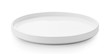 © supamas - white plate isolated on white background full depth of field