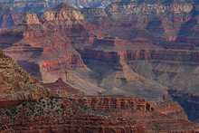 Landscape Of The Grand Canyon From The South Rim, Grand Canyon National Park, Arizona, USA