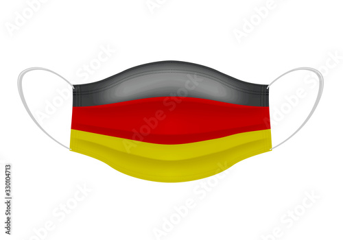 Download Coronavirus In Germany Graphic Of Surgical Mask With German Flag Novel Coronavirus 2019 Ncov Or Covid 19 Medical Face Mask As Concept Of Coronavirus Quarantine Coronavirus Outbreak Buy This Stock Vector And Explore PSD Mockup Templates