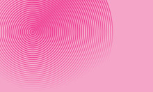 Pink Circles As Modern Background