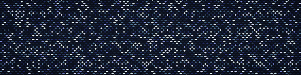 Poster - Abstract multicolored image consisting of small rhombics.