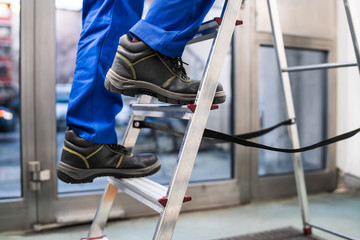 Handyman Climbing Ladder