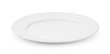© supamas - white ceramic plate on white background