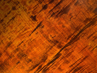 Top view of Wood red background