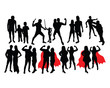 © martinussumbaji - People Activity Silhouettes, art vector design