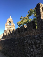 The ruins of the Montemor-o-Novo citadel, in Evora district, Portugal