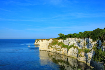 Wall Mural - Old Harry Rocks cliffs on the southern coast of England