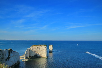 Sticker - Old Harry Rocks cliffs on the southern coast of England