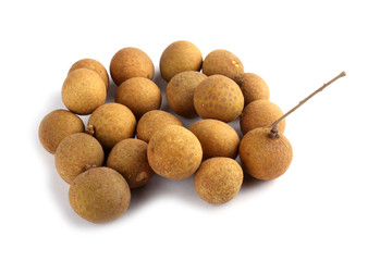 Poster - Longan isolated on white